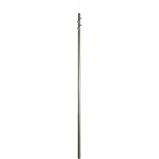 Antenna mast 2 meters, 48/2mm (with nuts), zinc Zár