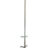 Antenna mast 28/2-2000mm with fixed grip, Žar