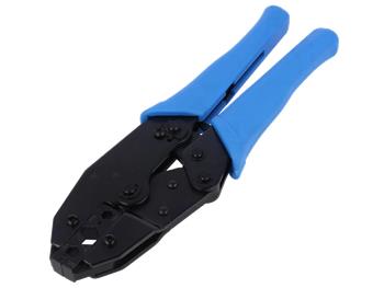 Crimping pliers for coaxial connectors