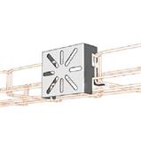 DZM 1 junction box holder for MERKUR 2 gutter