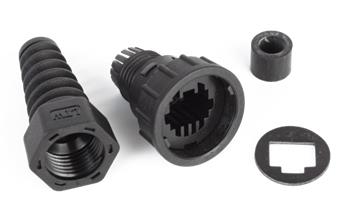 External connector cover for SAF FreeMile