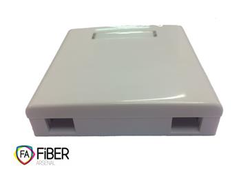 Fiber Arsenal Box na stěnu 2 porty