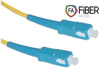 Fiber Arsenal optický patchcord SC-SC, SM, 10m