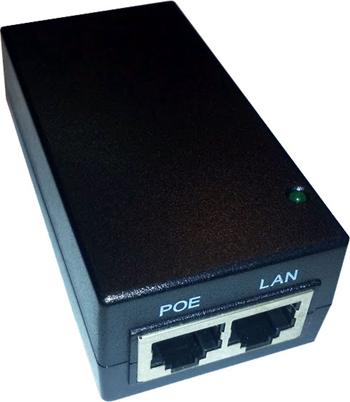 Gainmaster desktop spínaný zdroj 15V/800mA s integrovaným PoE včetně napájecí šňůry