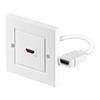 HDMI zásuvka - jednoduchá Premium