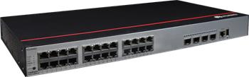 Huawei S5735-L24P4X-A1 Managed PoE+ Switch, 24x GE port, 4x SFP+, official CZ distribution