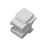Keystone module for optical coupler, white