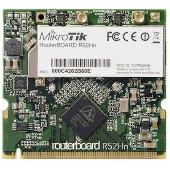 MikroTik R52Hn, miniPCI karta, 2,4/ 5 GHz, 25 dBm