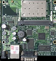 MikroTik RouterBoard RB411AR 64 MB RAM, 300 MHz, 1x miniPCI, L4