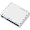 MikroTik RouterBOARD RB750GL Atheros AR7242 CPU, 64MB RAM, 5xGLAN, montážní krabice, napájecí adaptér, RouterOS L4