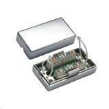 Notched connector, STP, CAT5E LSA-white