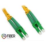 Optical patchcord, 9/125, LC/APC-LC/APC, SM, duplex, 1m