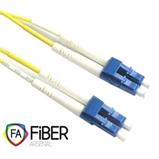 Optical patchcord, 9/125, LC/PC-LC/PC, SM, duplex, 15m
