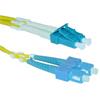 Optický patchcord Fiber Arsenal, 09/125, LC-SC, 5m, singlemode, duplexní.