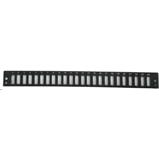 Panel 24xSC duplex for 19' Optical bath black