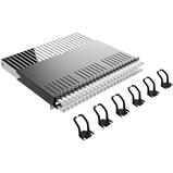 PATCHBOX 365 System Cat.6a UTP, incl. 24 cassettes with 0.8 m cables