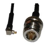 Pigtail-Reduction MMCX (Orinoco)-N-female, 400 mm