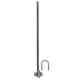 Pole attachment 1.2m pipe 28/2mm (with angle), zinc Heat