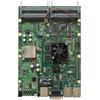 Použité: MikroTik RouterBoard RB800 256 MB RAM, 800 MHz, 4x miniPCI, 3x LAN, vč. L5