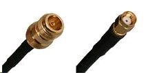 Propojovací kabel RSMA female - N female, 5 m