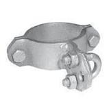 Remote lightning rod holder for 60 mm pipe