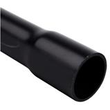 Rigid pipe 1520 HF FA black 3 m, diameter 2 cm