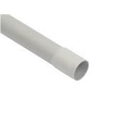Rigid tube MALPRO light gray 2 m, diameter 2 cm