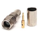 SMA male crimp connector, H155
