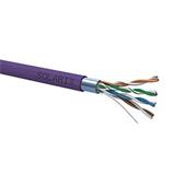 Solarix CAT5E FTP installation cable, purple