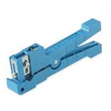 Stripping pliers 45-163 for diameters 3-5.5 mm, for longitudinal and transverse cutting of the casing, also suitable for L/T tubes