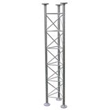 Three-sided lattice mast, dia. 60 mm, 2 meters