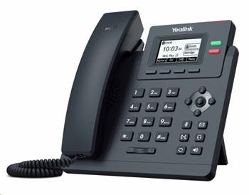 Yealink SIP-T31P IP phone, PoE, 2.3" 132x64 sub.LCD, 2 pro.tl.